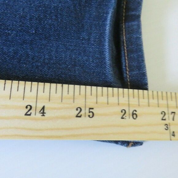Volcom Denim Jeans Boys Size 26 / 12 Solver Modern Straight Genuine Skateboard - Picture 10 of 10